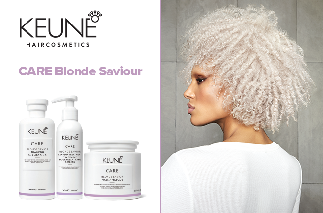 Keune Hair Cosmetics CARE Blonde Saviour Hair Trendy Portal Dla