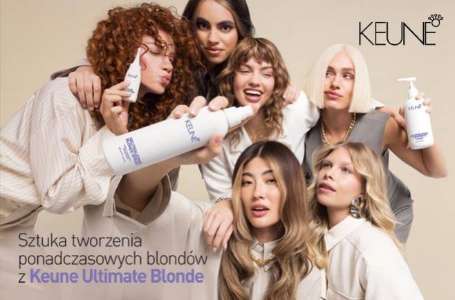Sztuka tworzenia ponadczasowych blondów z Keune Ultimate Blonde