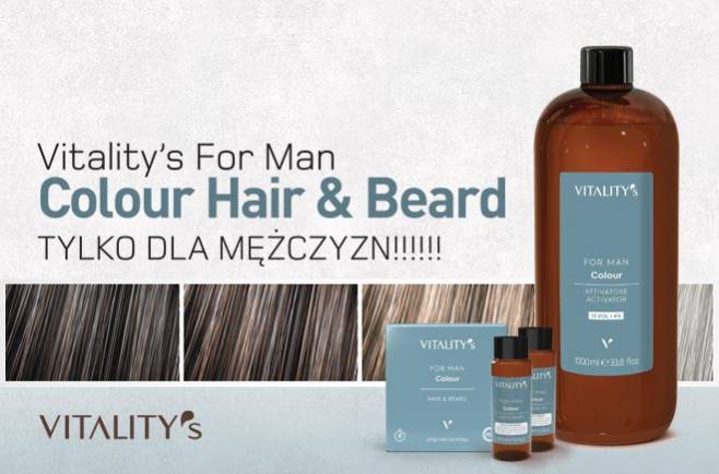 VitalityS For Man Colour Hair & Beard - TYLKO DLA MĘŻCZYZN!