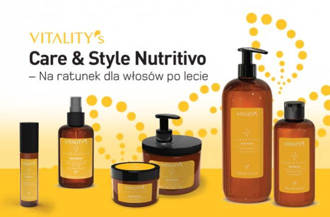 VitalityS Care & Style Nutritivo - Na ratunek dla włosów po lecie