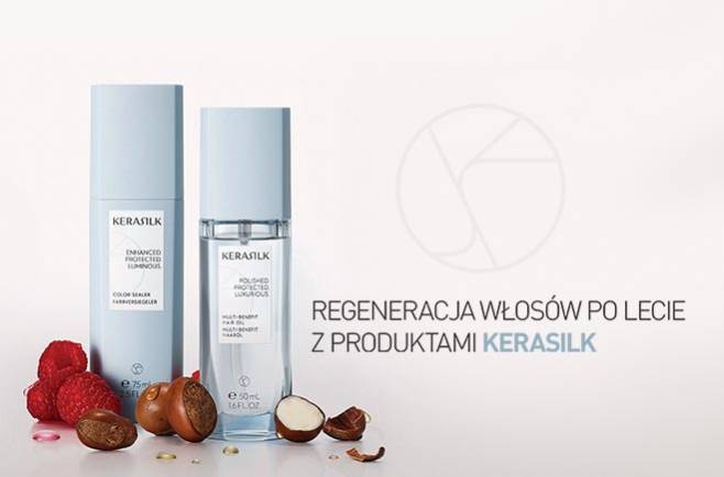 Regeneracja włosów po lecie z produktami KERASILK