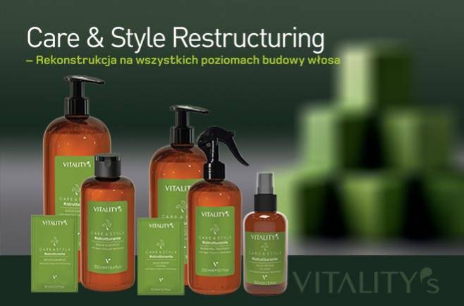 Care & Style VitalityS - Rekonstrukcja na wszystkich poziomach budowy włosa